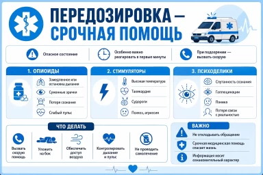 Помощь при передозировке в Краснотурьинске